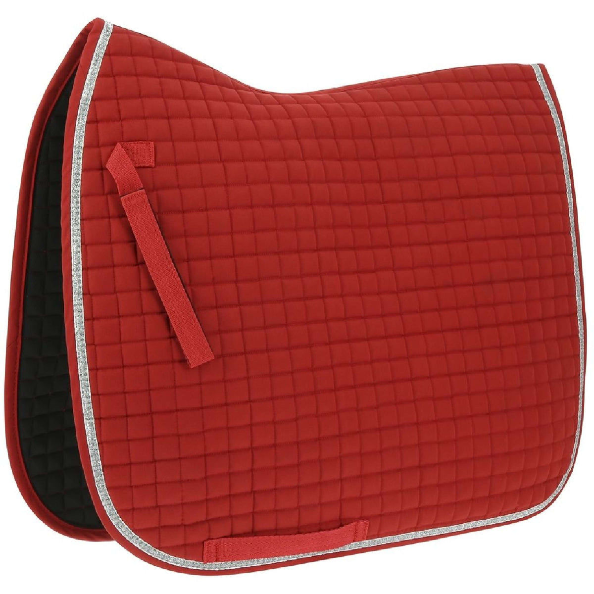 Riding World Saddlepad Girly Dressage Red