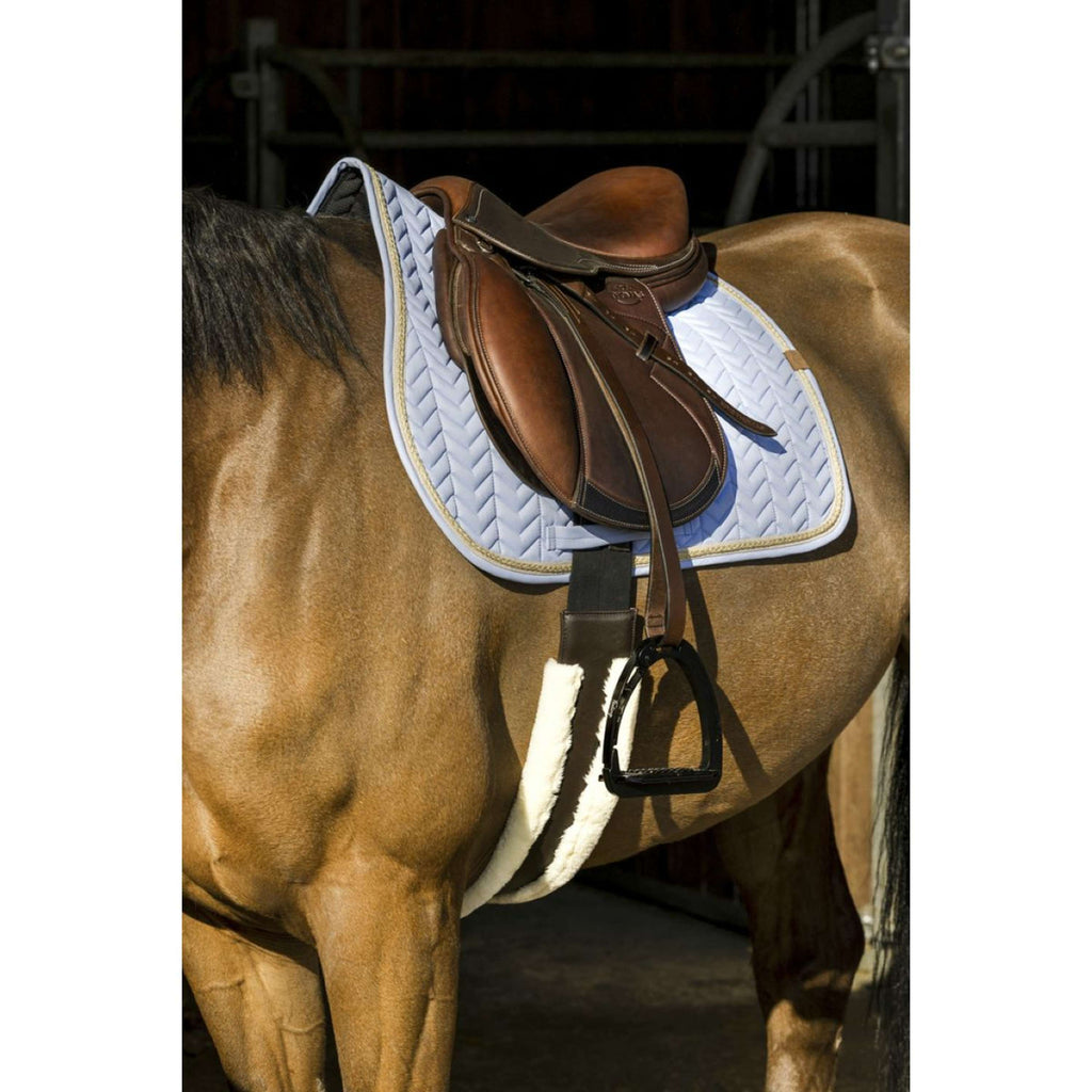 EQUITHÈME Saddlepad Softy Jumping Lightblue