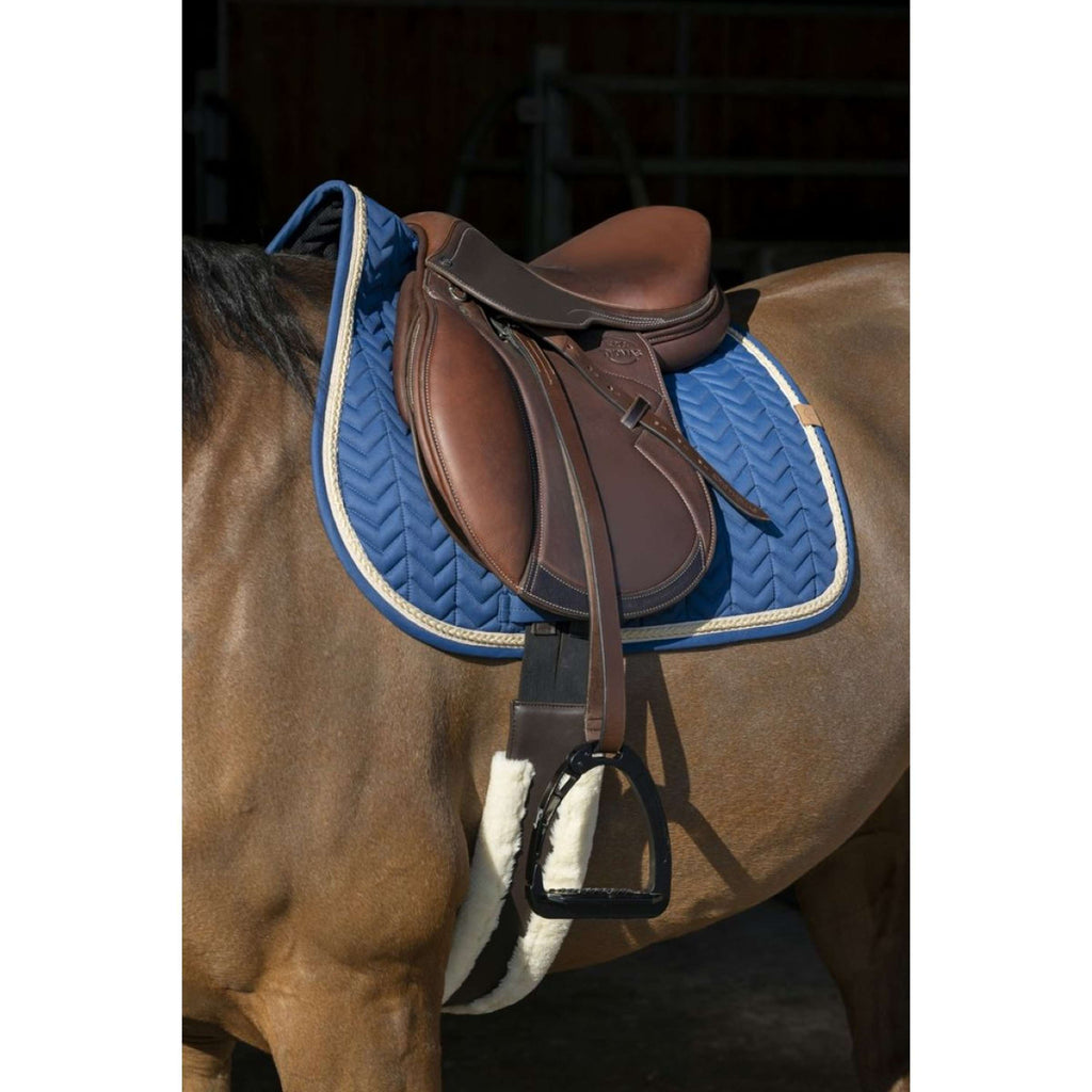 EQUITHÈME Saddlepad Softy Jumping Petrol
