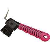 Hippotonic Hoof Pick Soft Hand Black/Fuchsia