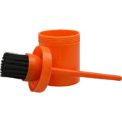 Hippotonic Hoof Brush with Container Orange