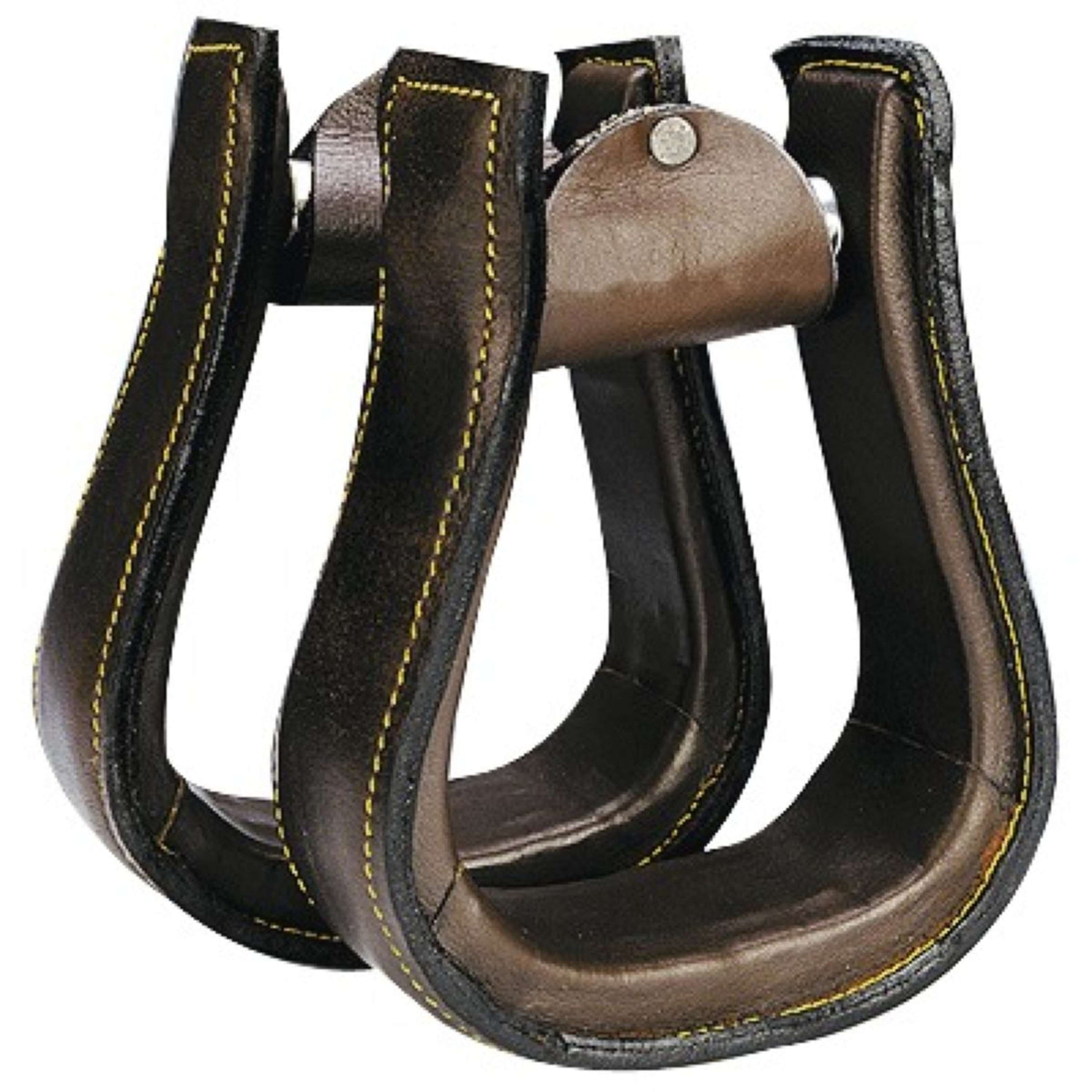 Randol's Stirrups for Stock Saddle Havana Randol's Stirrups for Stock Saddle Havana