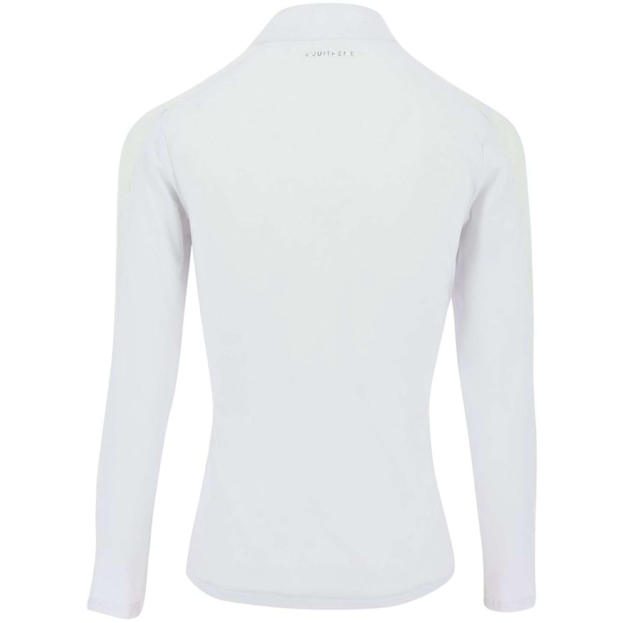 EQUITHÈME Competition Shirt Pekin Longe Sleeves White