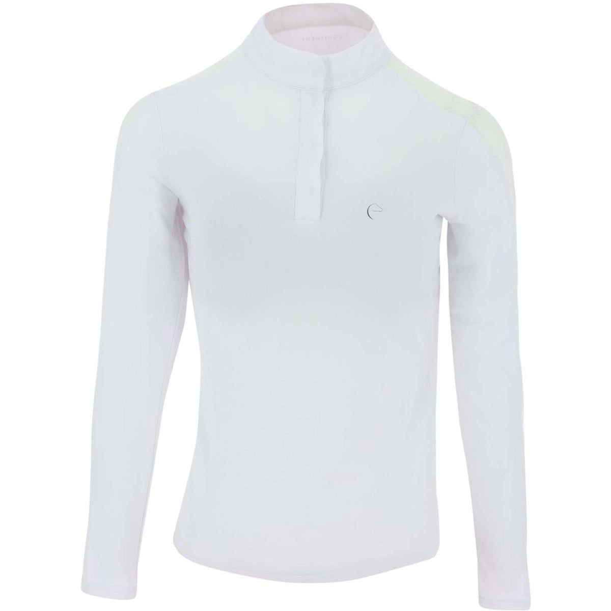 EQUITHÈME Competition Shirt Pekin Longe Sleeves White