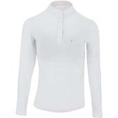 EQUITHÈME Competition Shirt Pekin Longe Sleeves White