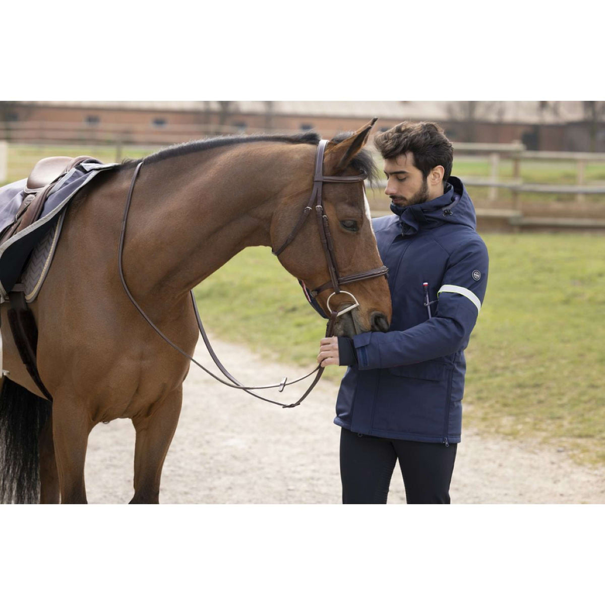 EQUITHÈME Jacket Alex Men Navy