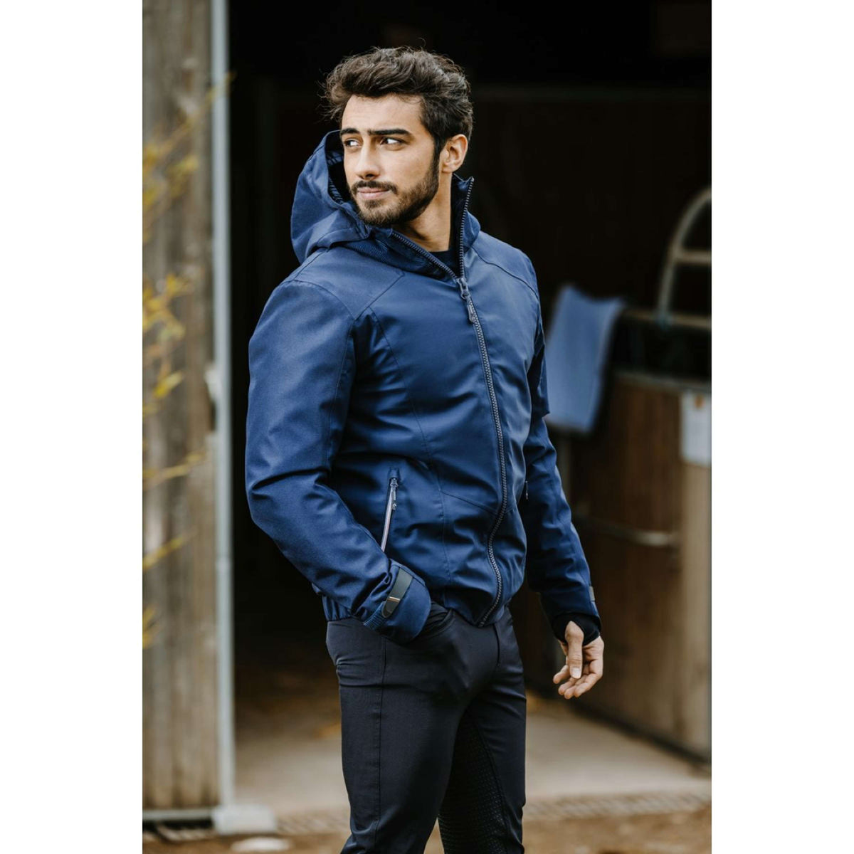 EQUITHÈME Bomber Brad Men Navy