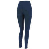 EQUITHÈME Riding Legging Dolomyt Pull-On Silicon Seat Kids NavyBlue