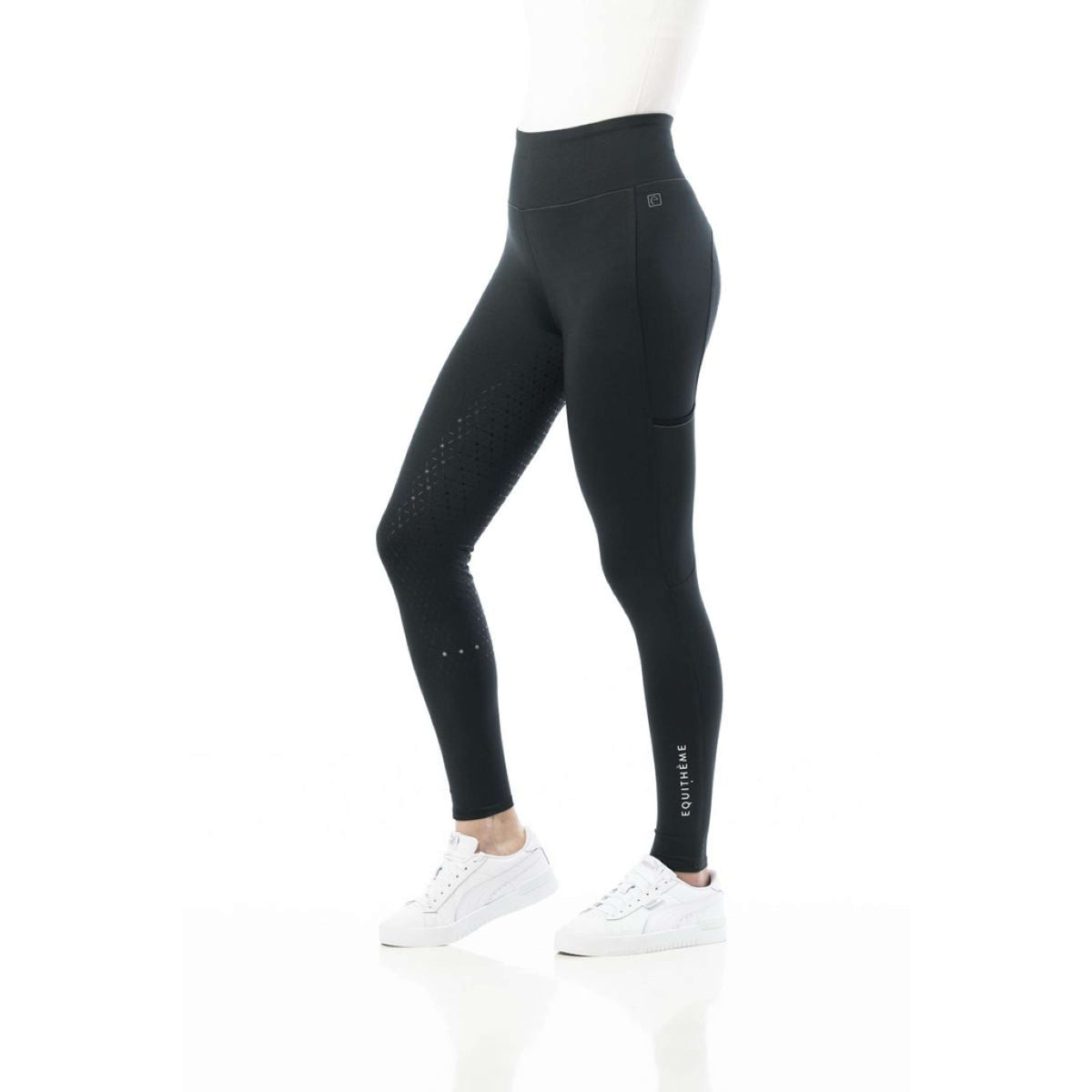 EQUITHÈME Riding Legging Lyly Green/Grey