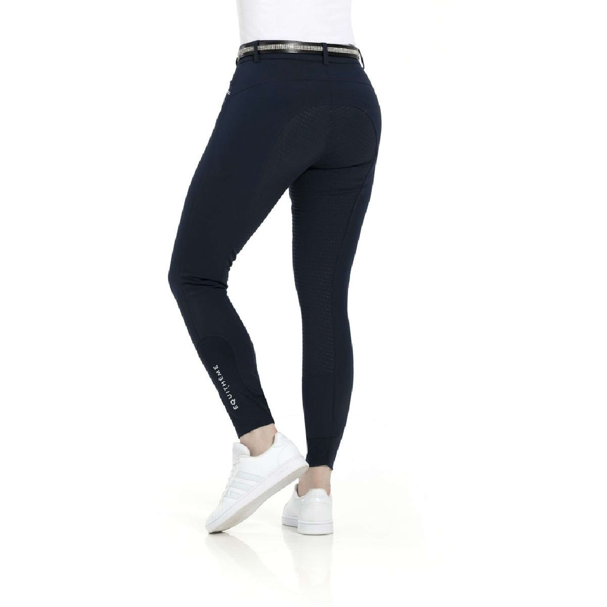 EQUITHÈME Breeches Gizel Silicon Seat Navy