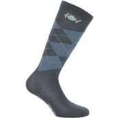 Riding World Socks Losange Navy