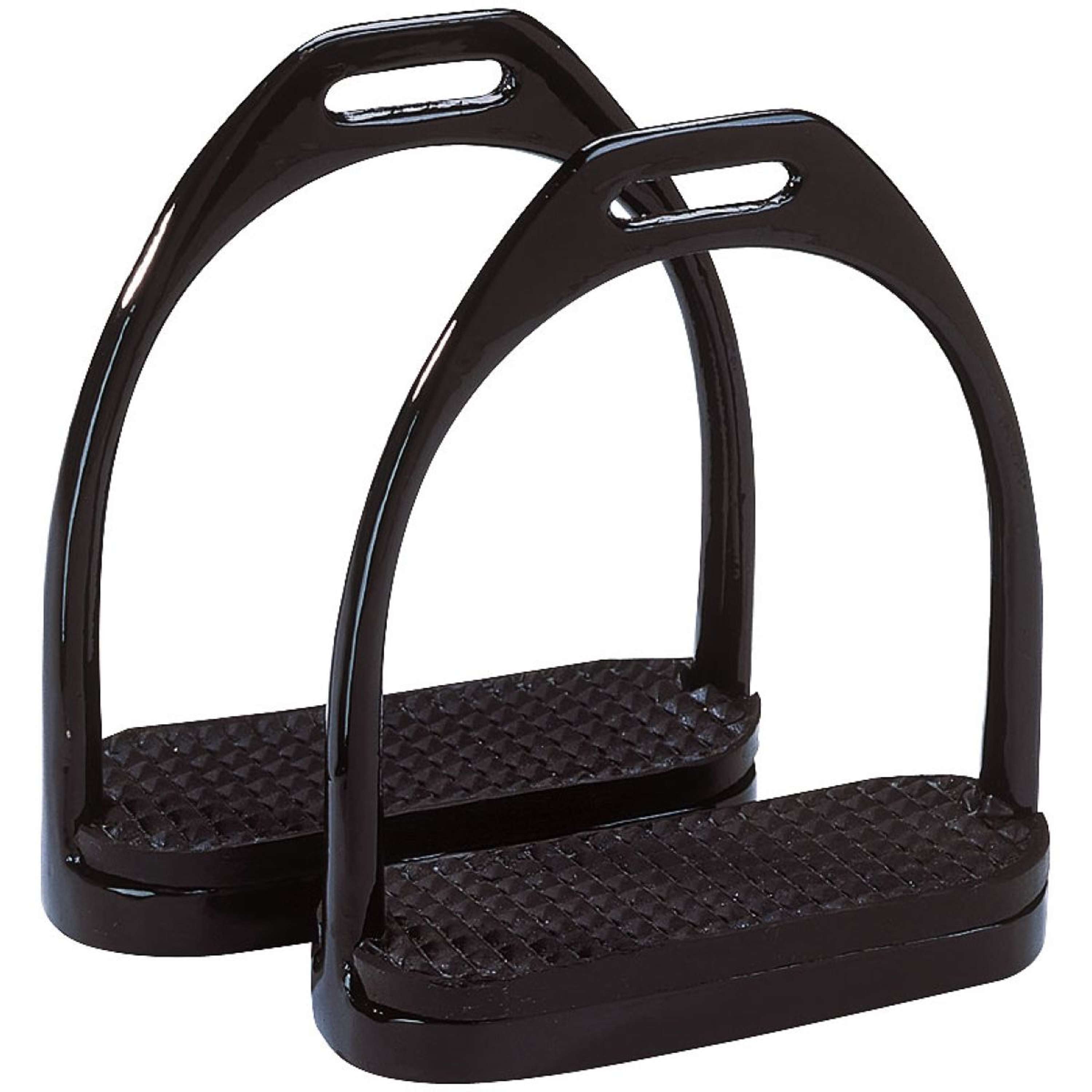 Fillis Stirrups Lacquered Steel Black