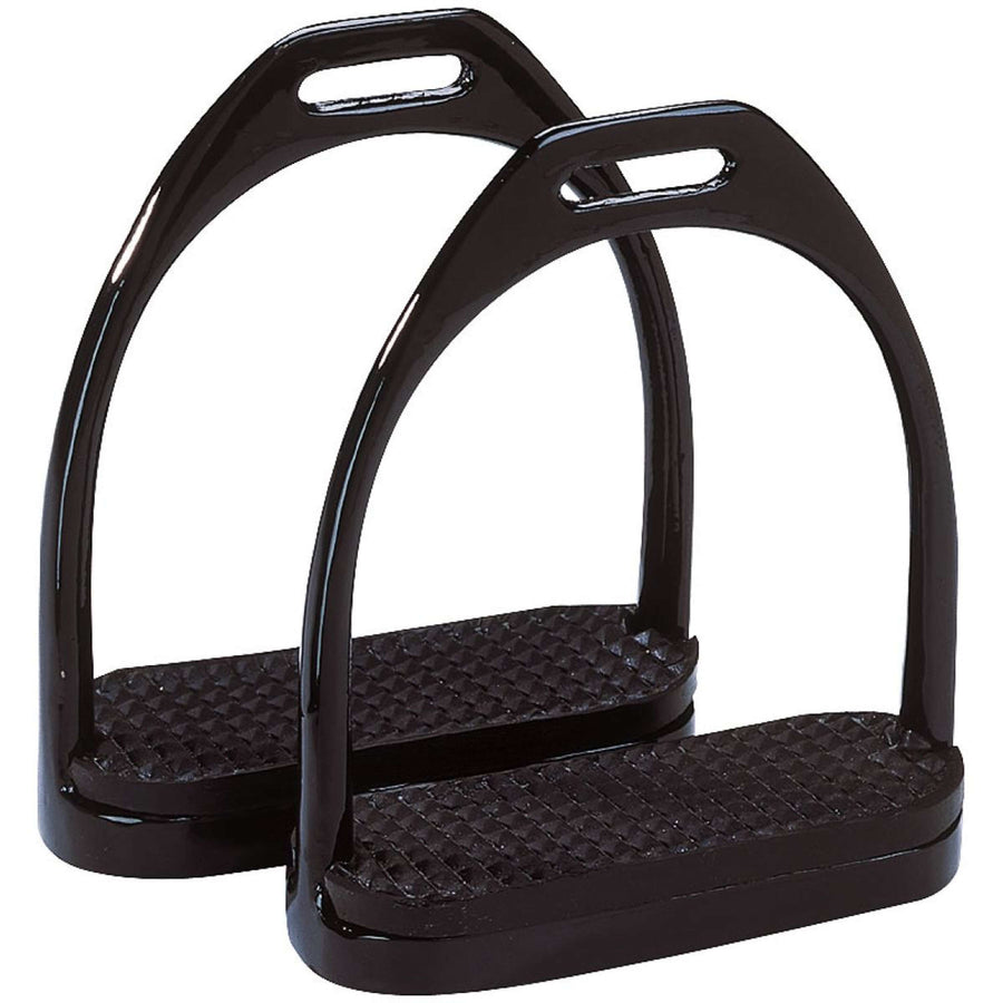 Fillis Stirrups Lacquered Steel Black