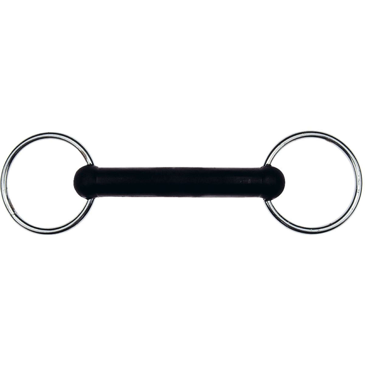 Feeling Loose Ring Snaffle Rubber Unbroken 18mm