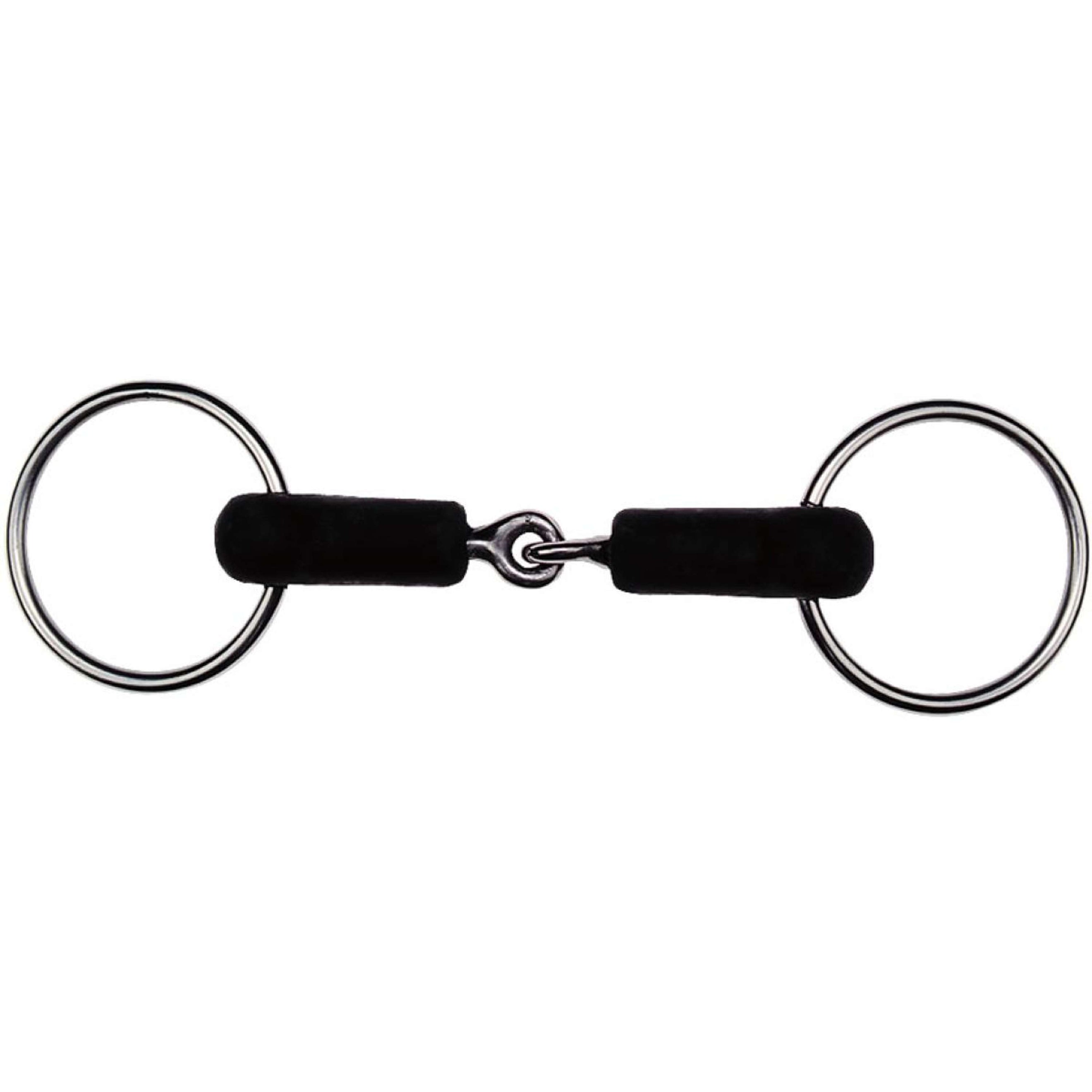 Feeling Loose Ring Snaffle Rubber 21mm Feeling Loose Ring Snaffle Rubber 21mm