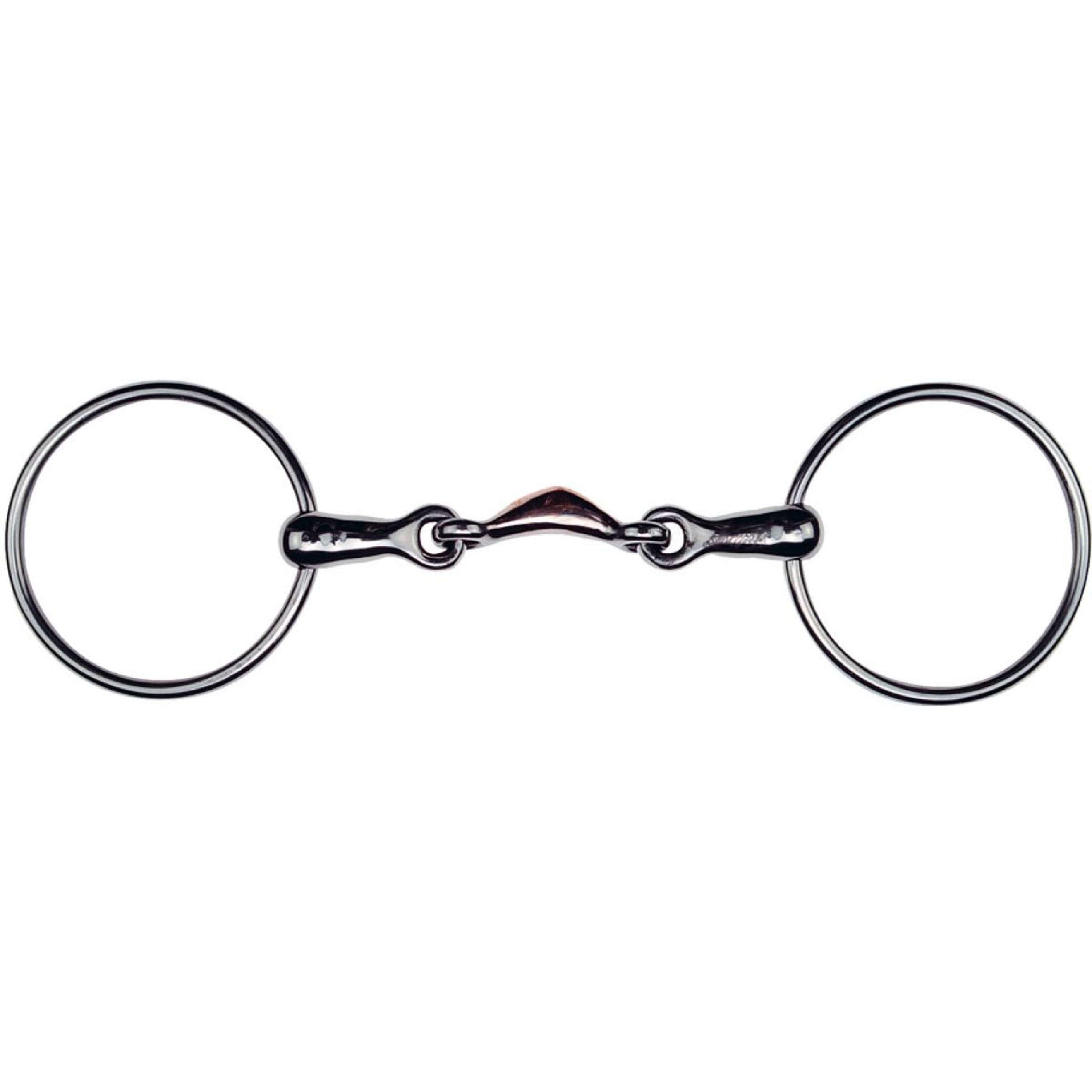 Feeling Quarter Moon Ring Snaffle Feeling Quarter Moon Ring Snaffle