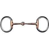 Feeling Eggbut Snaffle Copper Solid 16mm