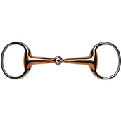 Feeling Eggbut Snaffle Copper Hollow 21mm