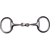 Feeling Eggbut Snaffle Stainless Steel Solid 14mm Flat Rings