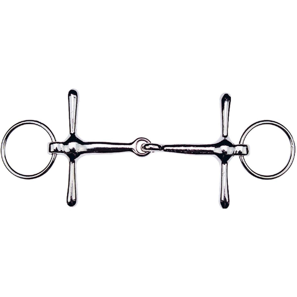 Agradi Educative Snaffle Nickel Plated Steel Solid 14mm