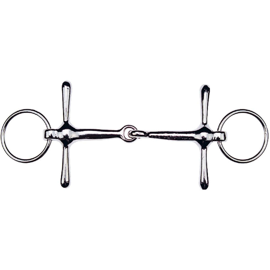Educative Snaffle Nickel Plated Steel Solid 14mm