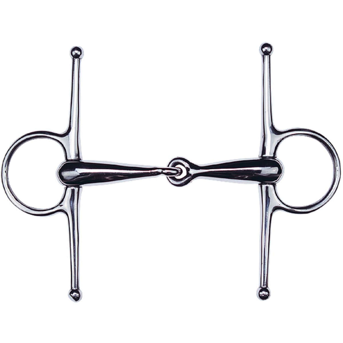 Feeling Full Cheek Snaffle Stainless Steel Hollow 19mm