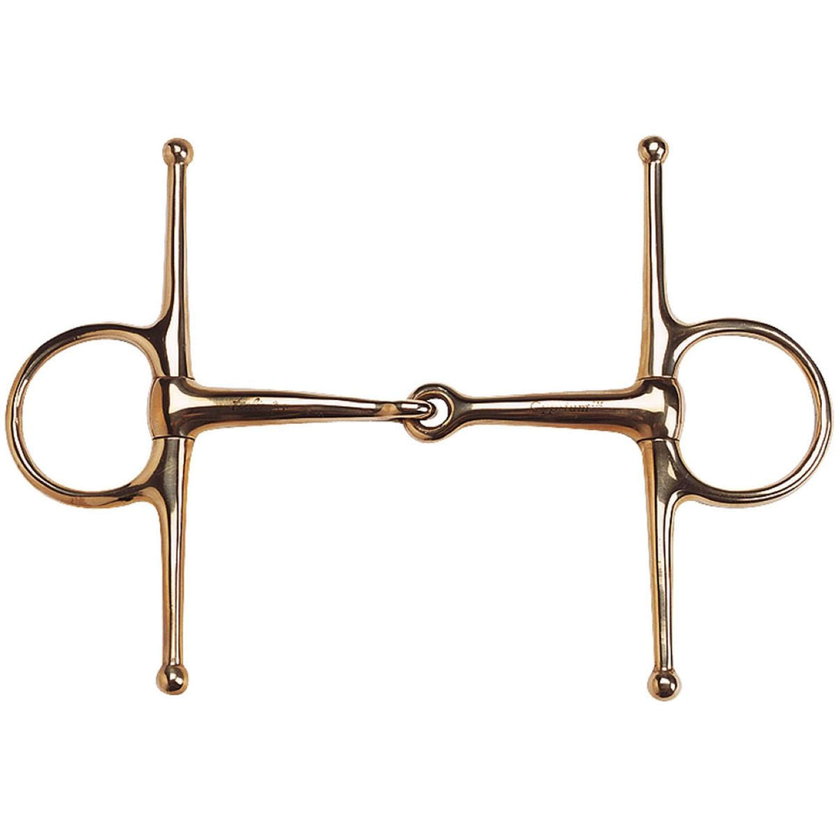 Feeling Full Cheek Snaffle Cyprium Solid 13mm