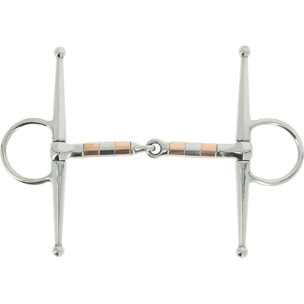 Feeling Full Cheek Snaffle with Rollers 13mm