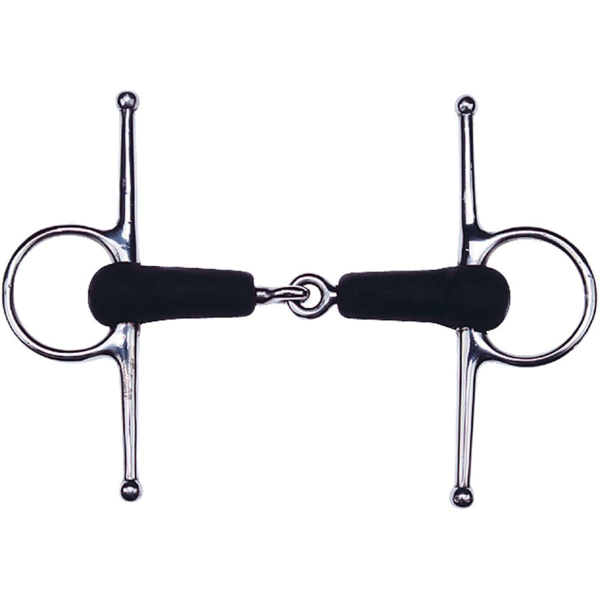 Feeling Full Cheek Snaffle Rubber 21mm