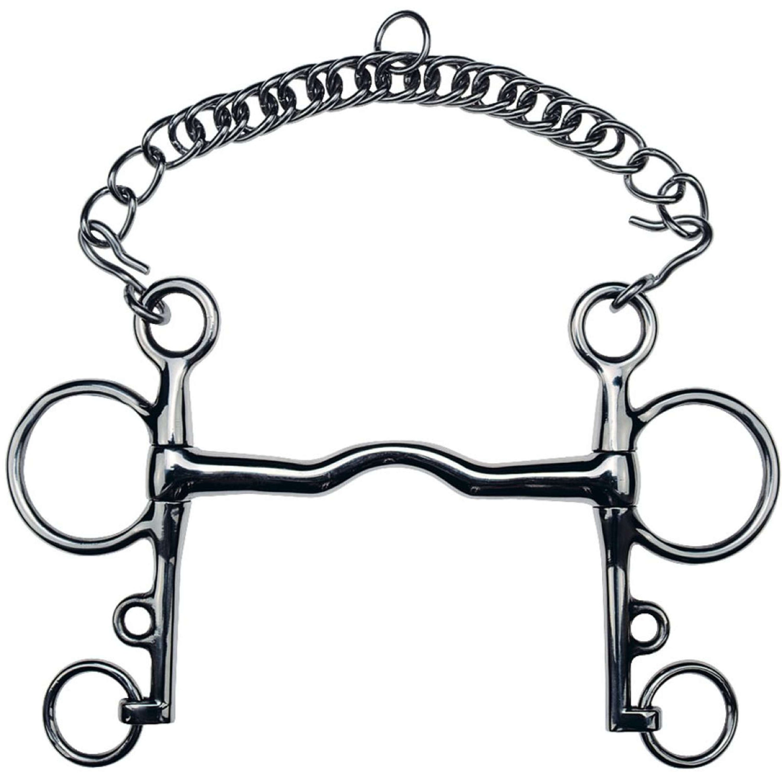 Feeling Pelham Bit Stainless Steel Unbroken 14mm Feeling Pelham Bit Stainless Steel Unbroken 14mm