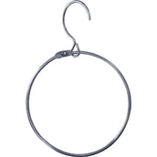 Feeling Stock ring with Movable Hook Nickel Plated Metal