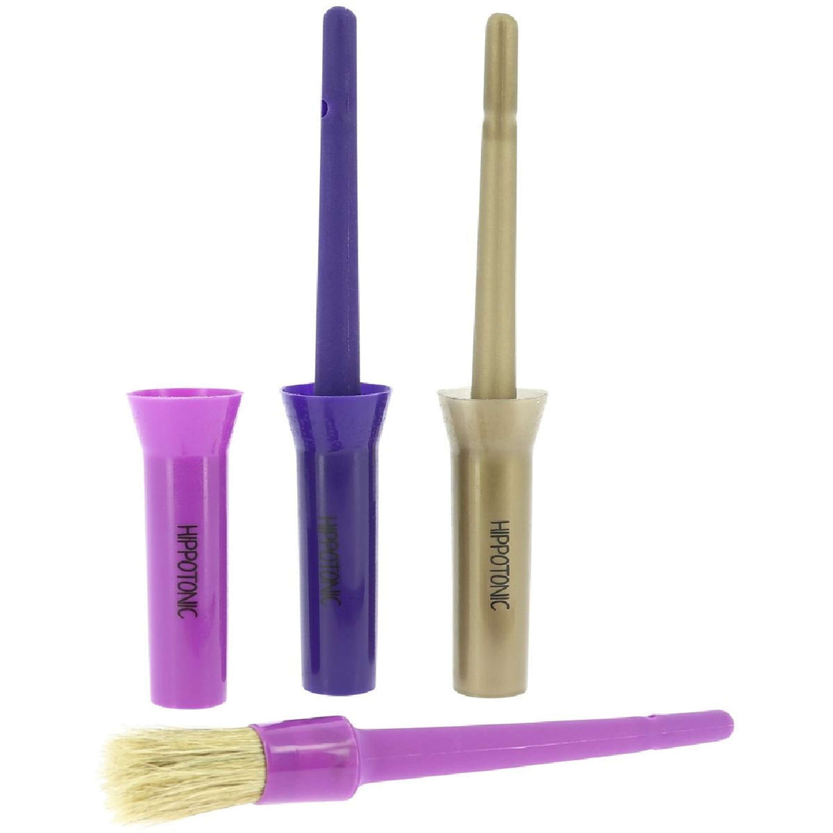 Hippotonic Hoof Brush with Cap Purple