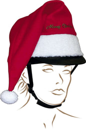 EQUITHÈME Santa Hat for Cap Red