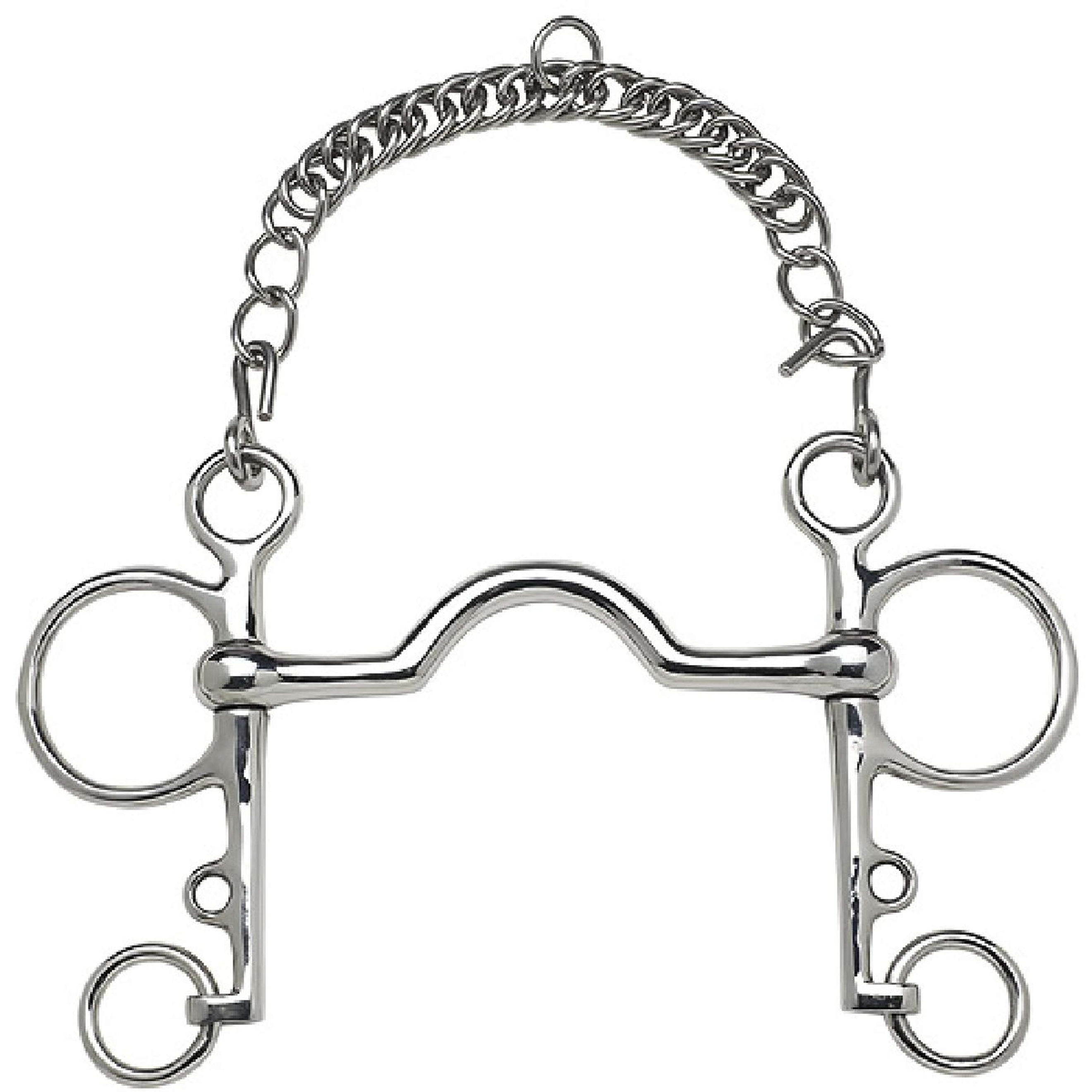 Feeling Pelham Bit with a Tongue Port Feeling Pelham Bit with a Tongue Port