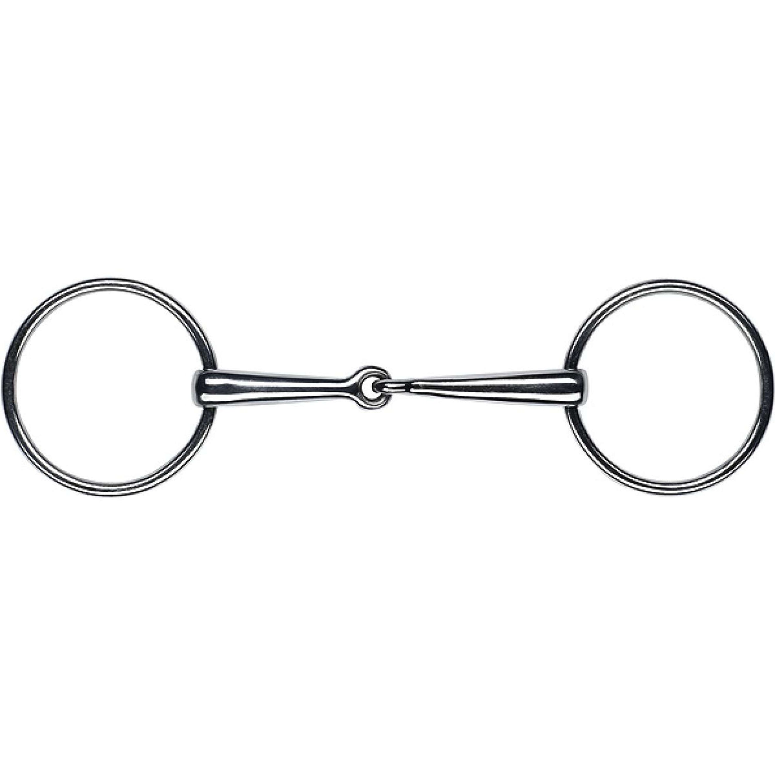 Feeling Loose Ring Snaffle with Big Rings Stainless Steel