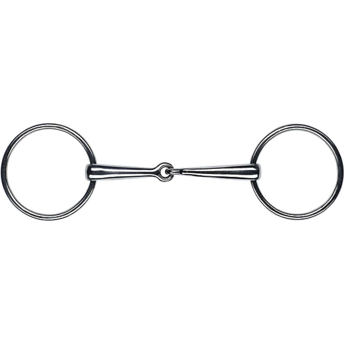 Feeling Loose Ring Snaffle with Big Rings Stainless Steel