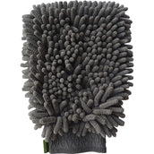 Hippotonic Grooming Glove Chenille/Mesh Grey