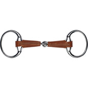 Feeling Leather Covered Eggbutt Snaffle