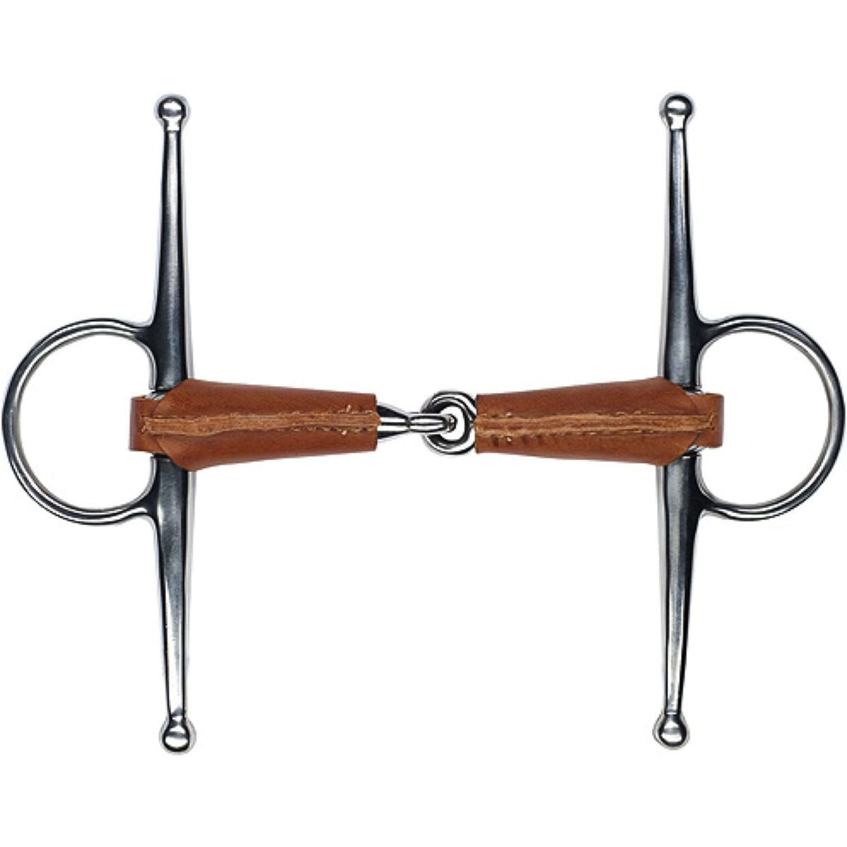 Feeling Full Cheek Snaffle Leather Hollow 19mm