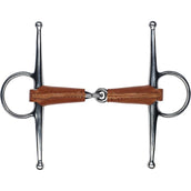 Feeling Full Cheek Snaffle Leather Hollow 19mm