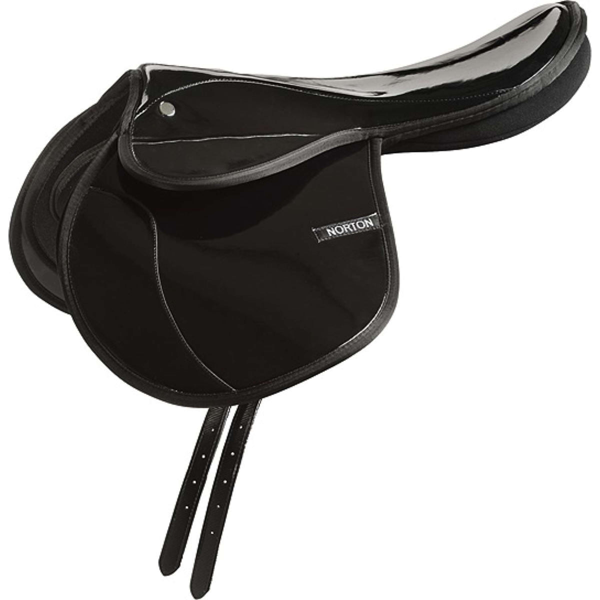 Norton Practise Racing Saddle Rexine Black