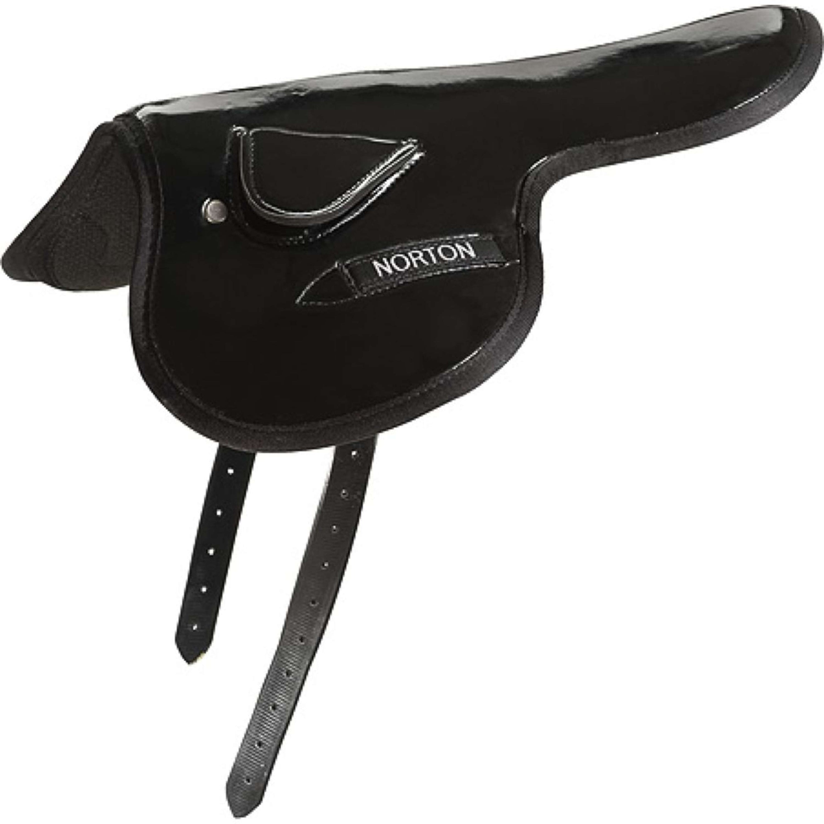 Norton Racing Saddle Rexine Black