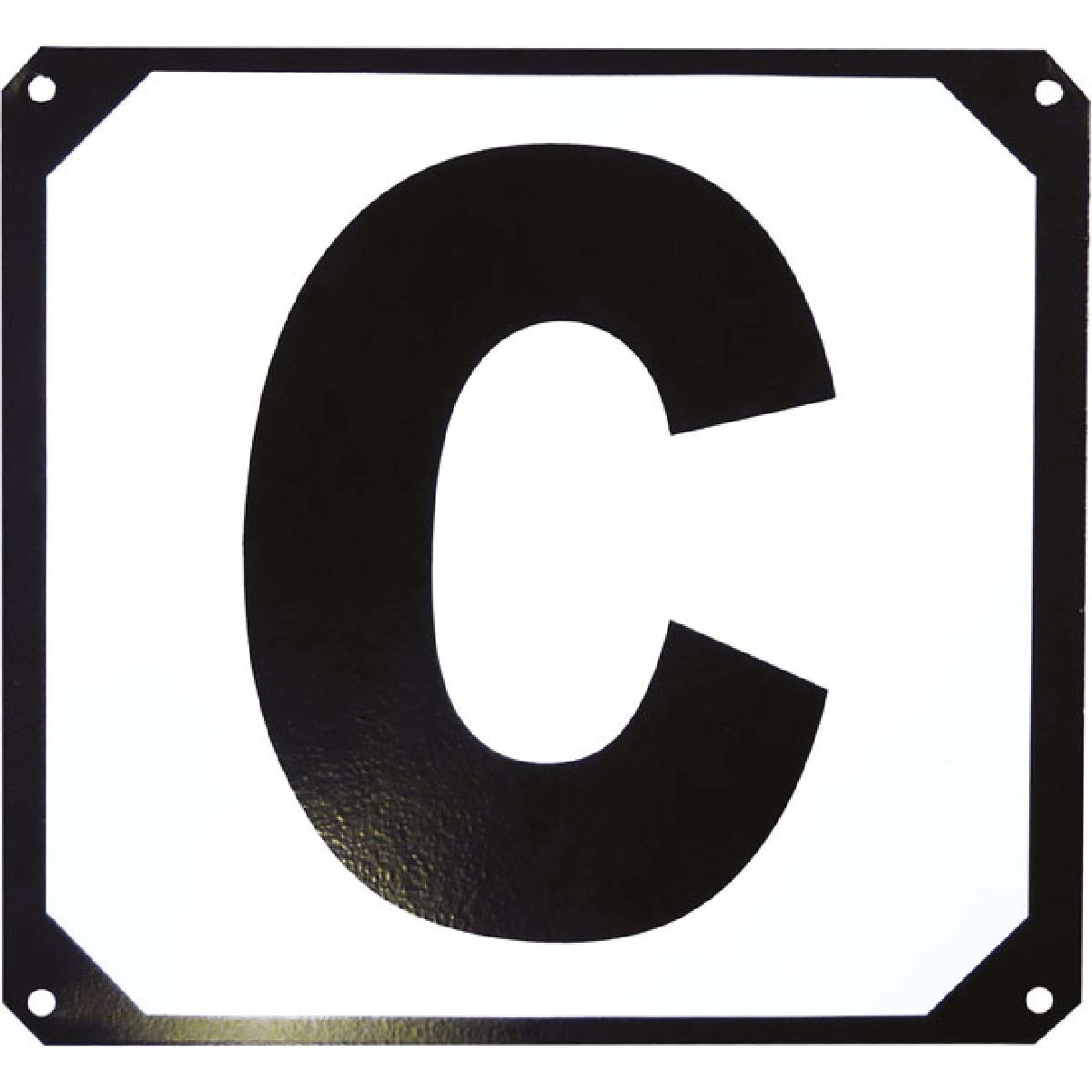 Hippotonic Dressage Letters with Metallic Support Black/White Hippotonic Dressage Letters with Metallic Support Black/White