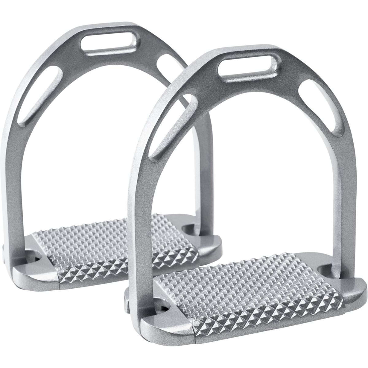 Feeling Stirrups Large Pro Aluminium Silver