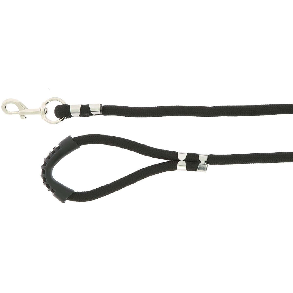 Norton Lead Rope Rubber Handle Black