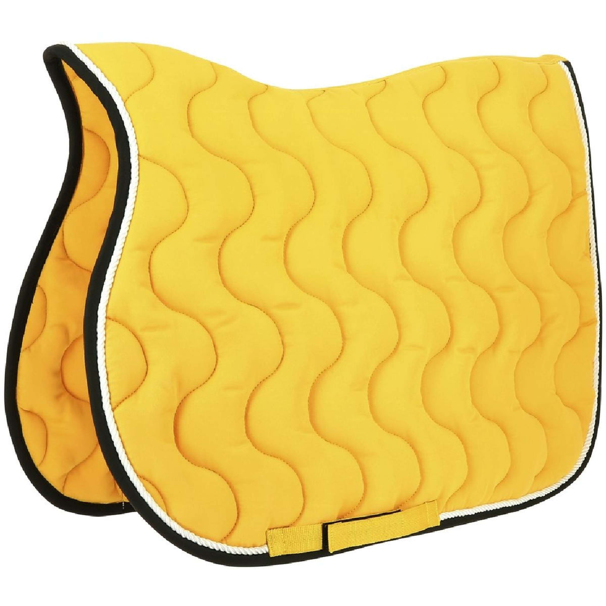 EQUITHÈME Saddlepad Polyfun General Purpose Yellow/Black