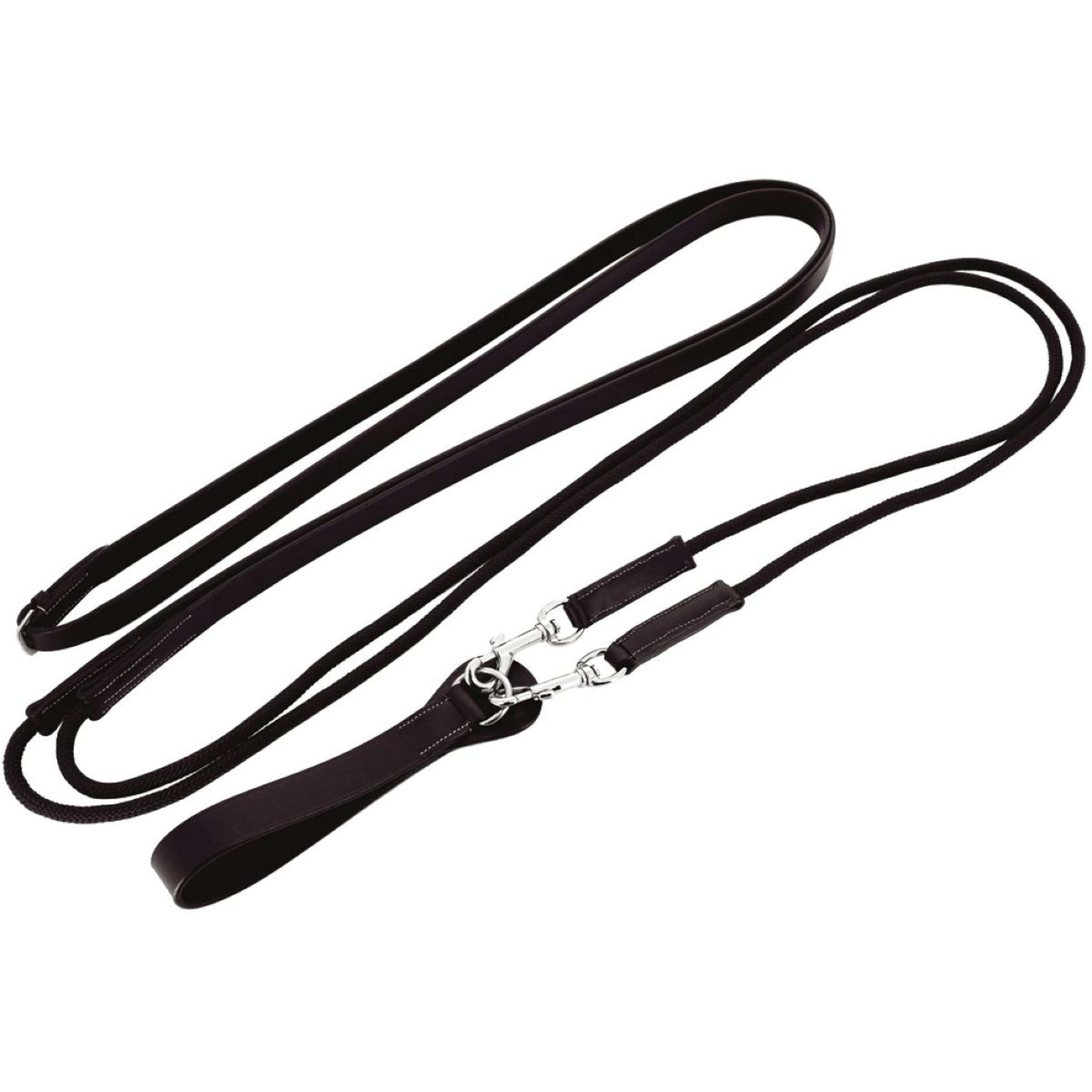 Norton Draw Reins Pro Leather/Cord Havana