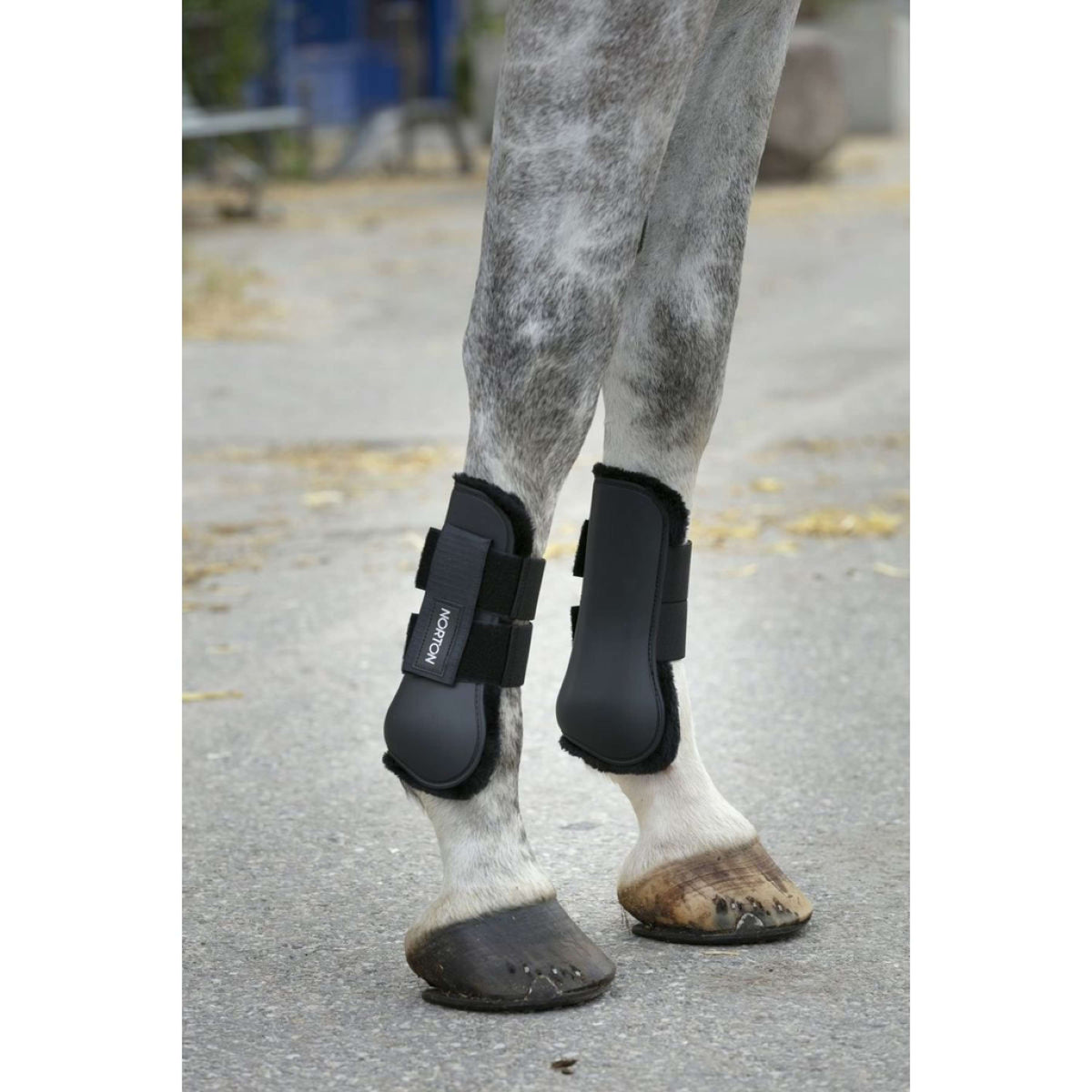 Norton Tendon Boots Fleece Black