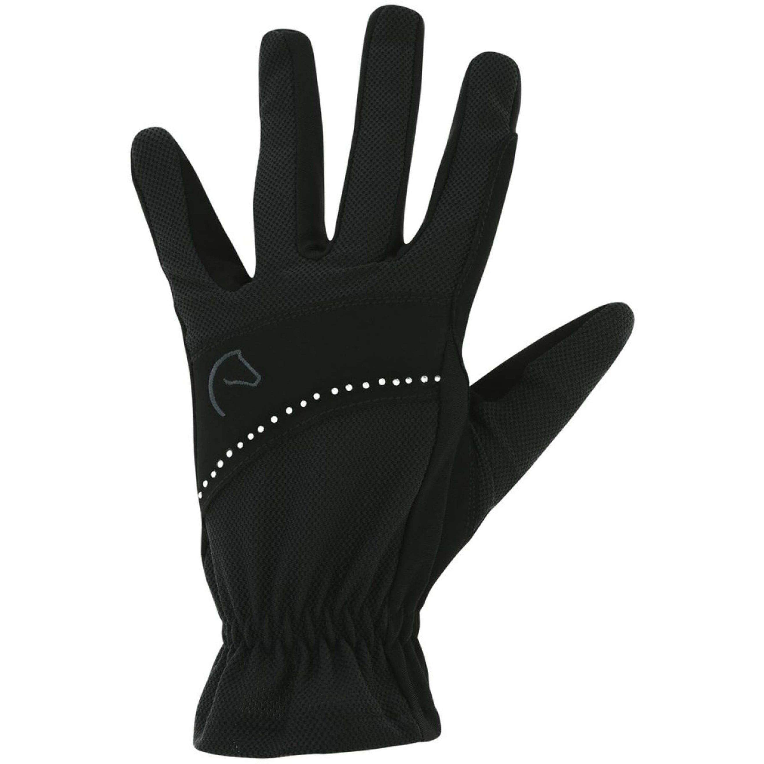 EQUITHÈME Gloves Strass Black