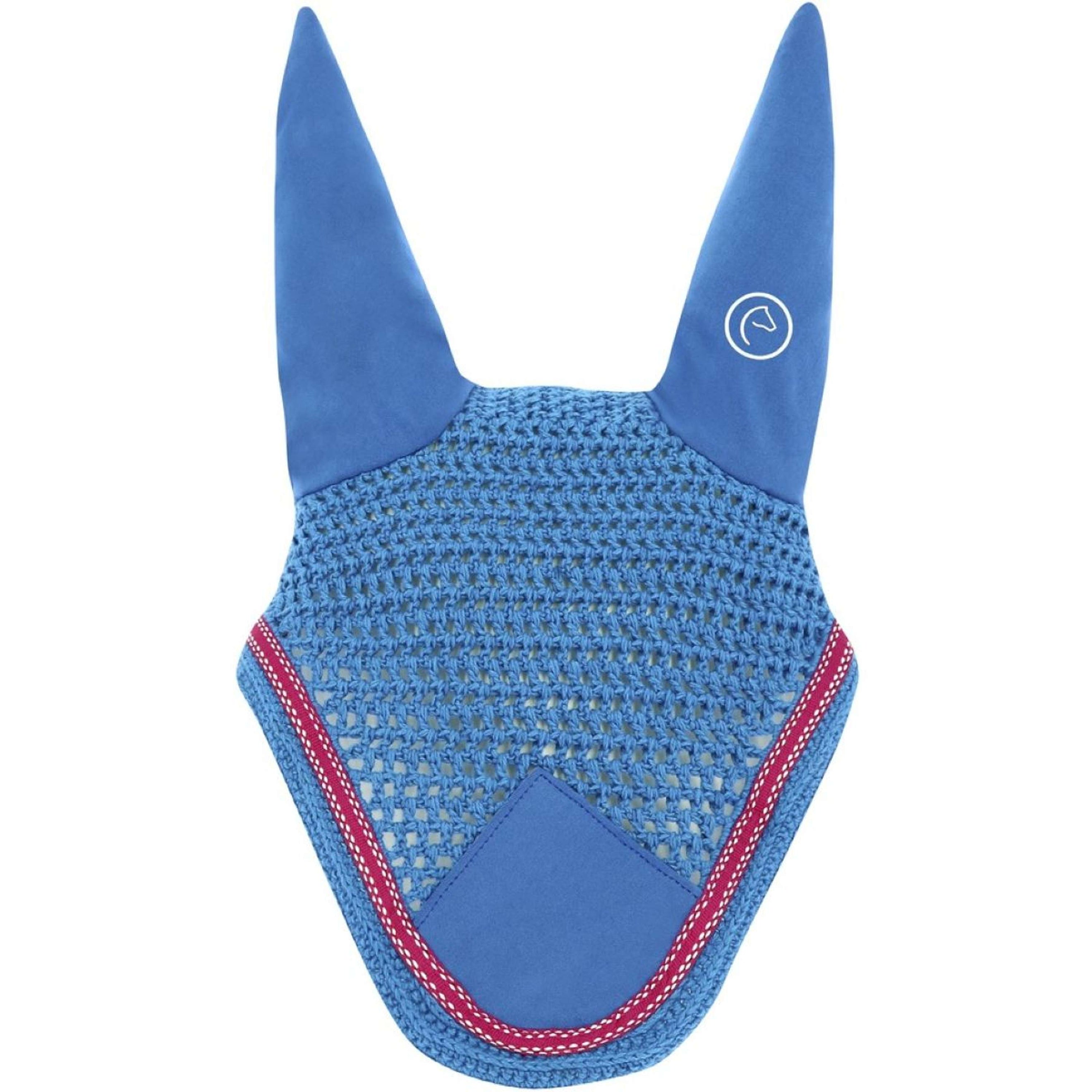 EQUITHÈME Ear Net Infinity Blue/Raspberry